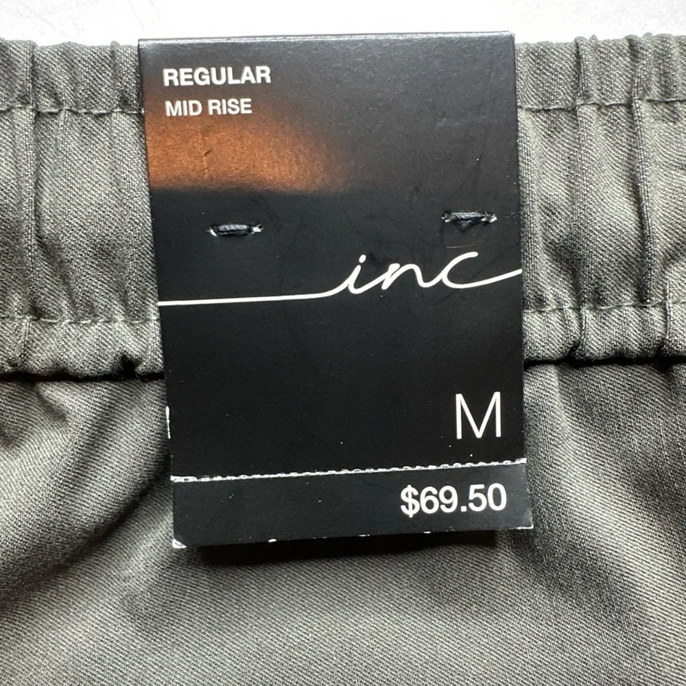 INC International Concepts Olive Jogger Pants - Picture 8 of 13